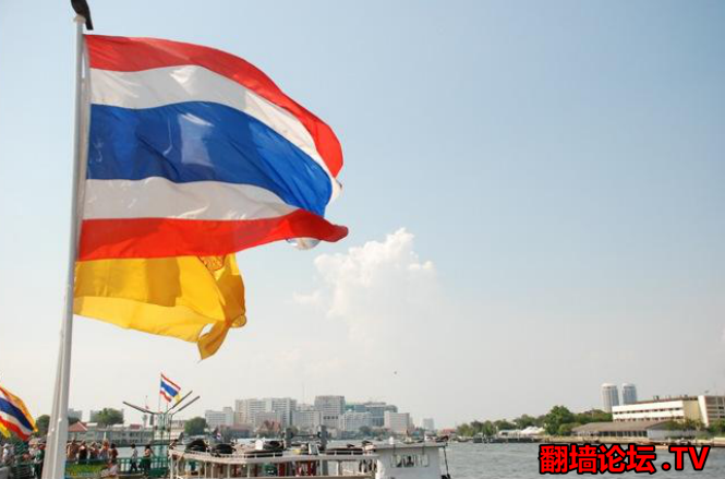 泰国第一面国旗有白象图片