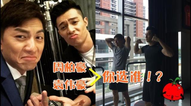 「双豪」上热搜!周柏豪vs袁伟豪,如果你系翠如bb你点拣!