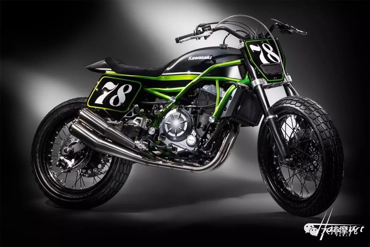 超越原版超有感覺的kawasakiz650flattrack