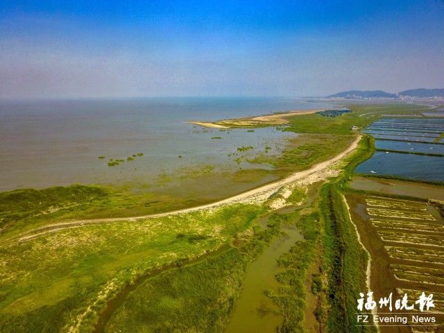 保護區地處閩江入海口的長樂潭頭鎮,文嶺鎮,梅花鎮,位於濱海新城北部