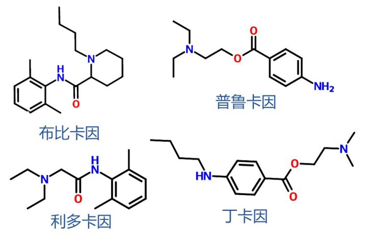 利多卡因化学结构图片