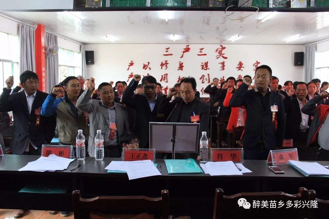 兴隆乡胜利召开第八届人民代表大会第三次会议