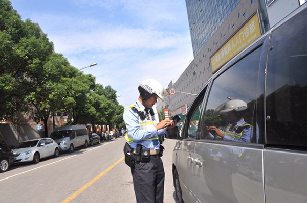 上海交警 警用图片