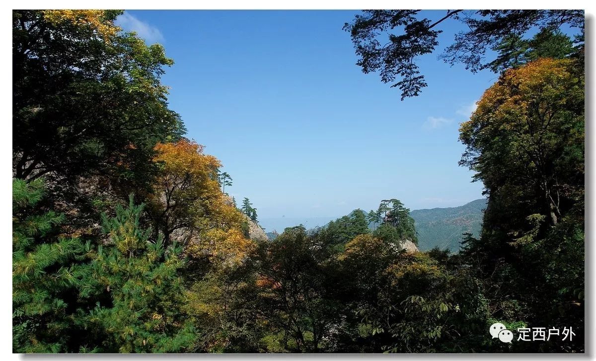 隴上小黃山天水石門山活動第122期10月35日