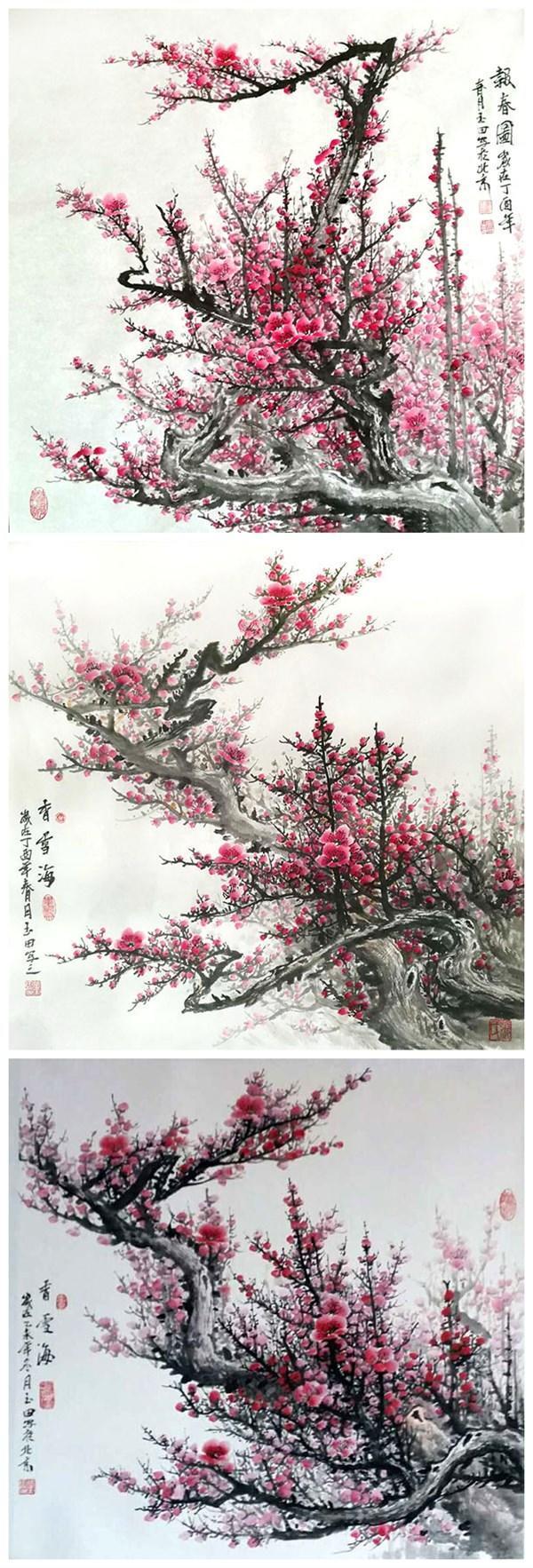 张玉田的中国画