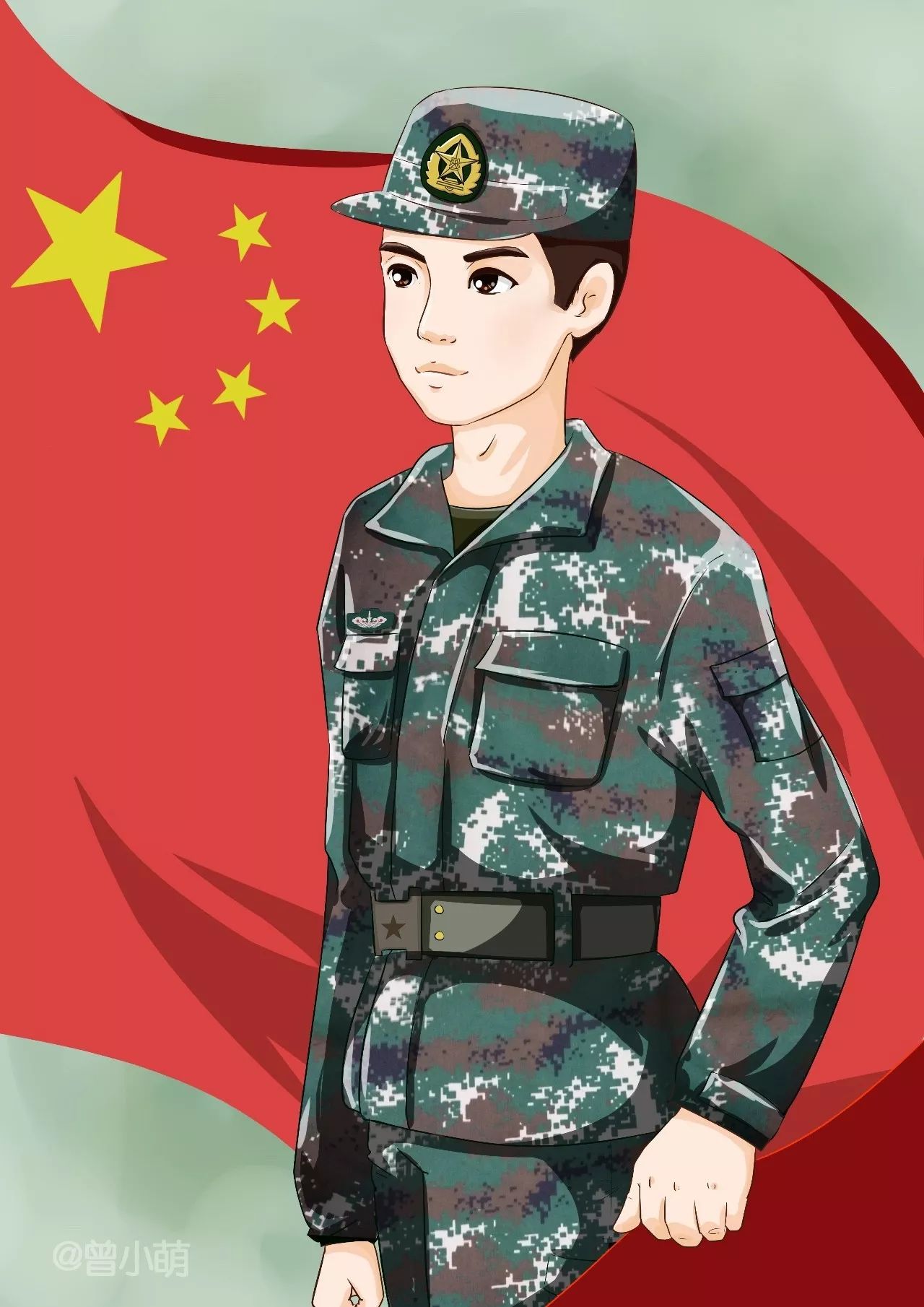 霸气中国武警手机壁纸图片