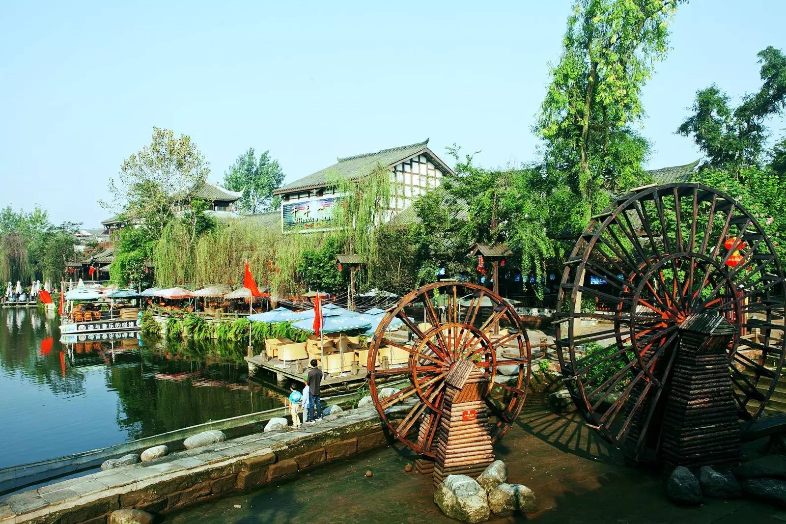 黄龙溪古镇景区图片