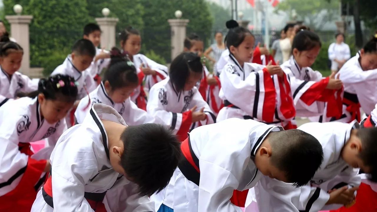 【学员活动】今日国学班"拜师礼"仪式成功举行