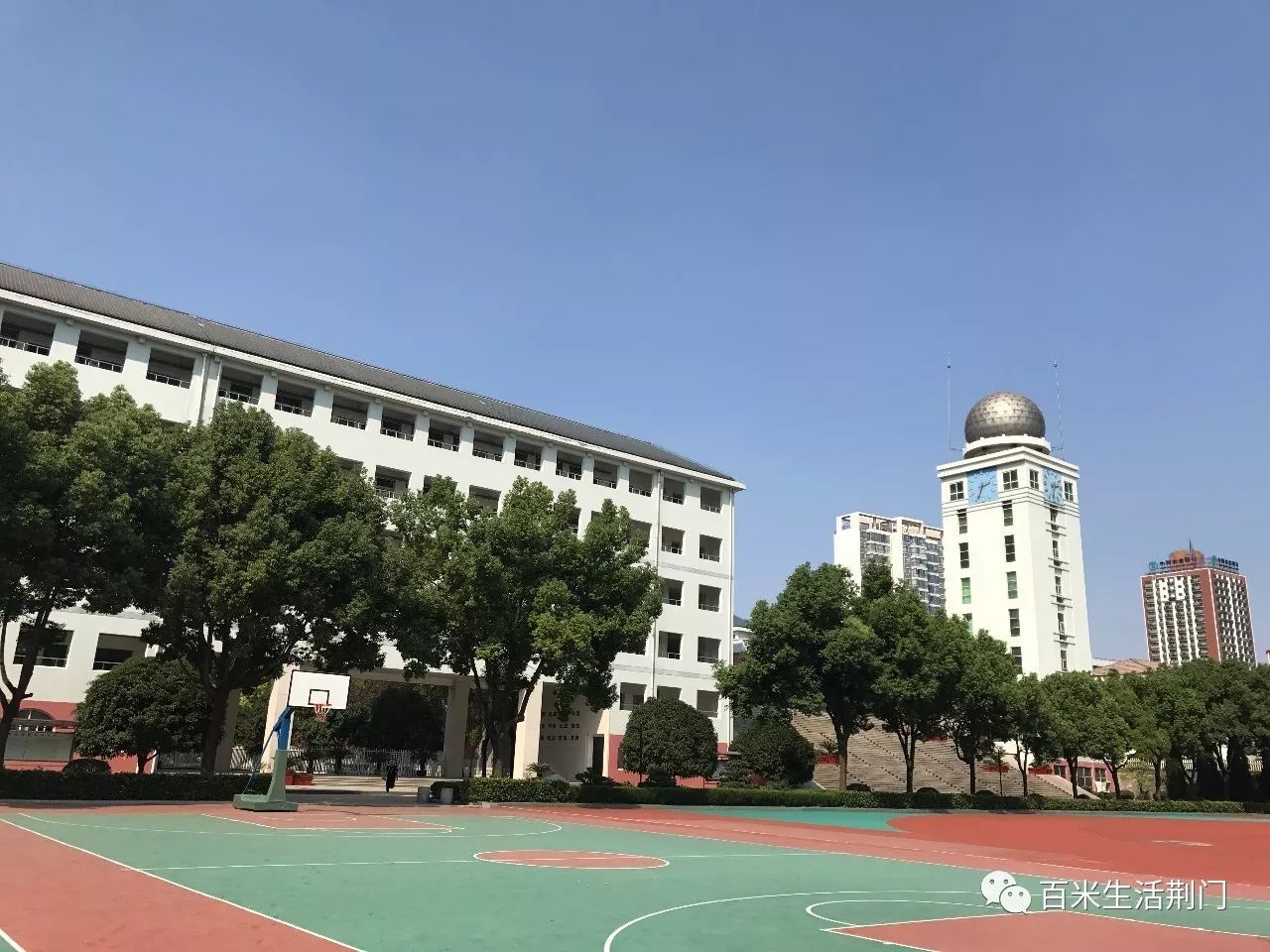 荆门市龙泉中学新校区图片