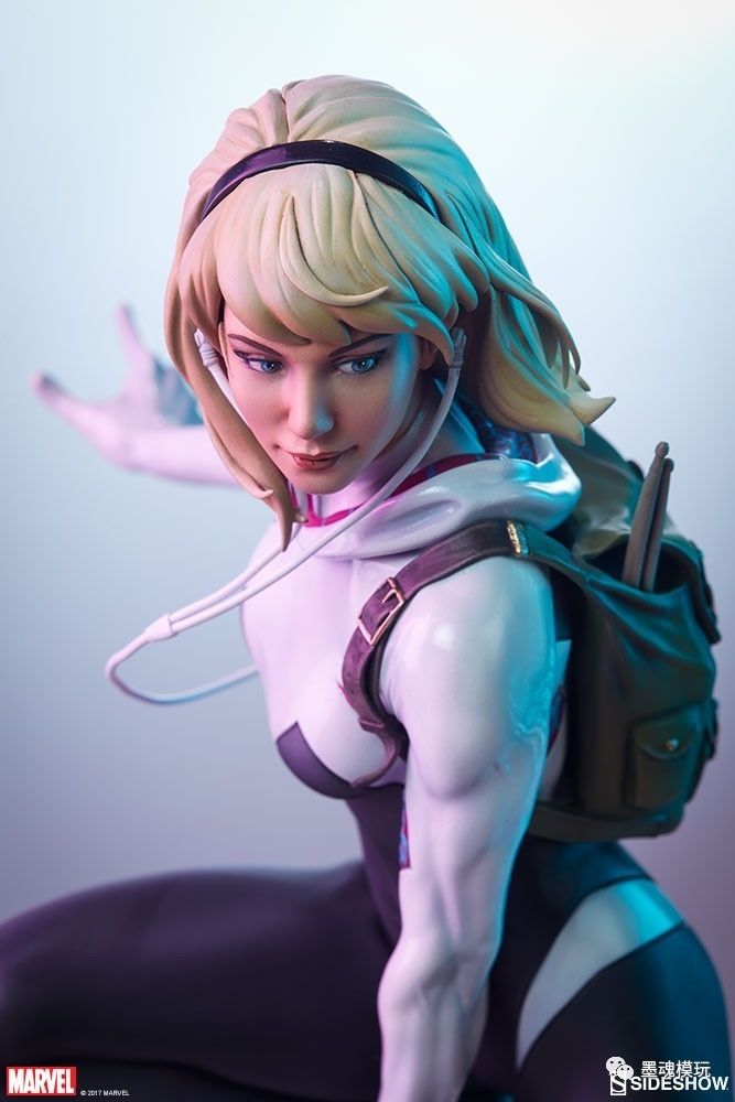 sideshow 新品:16寸 spider-gwen /蜘蛛俠女友/蜘蛛格溫 - 格溫·斯