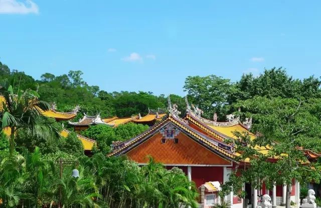 與福州鼓山湧泉寺,莆田廣化寺,泉州開元寺,漳州南山寺連為福建沿海