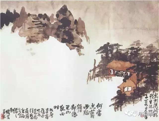 梁琦先生花鸟山水画百幅欣赏李孝萱:梁崎为传统绘画苦熬了悠长的岁 月