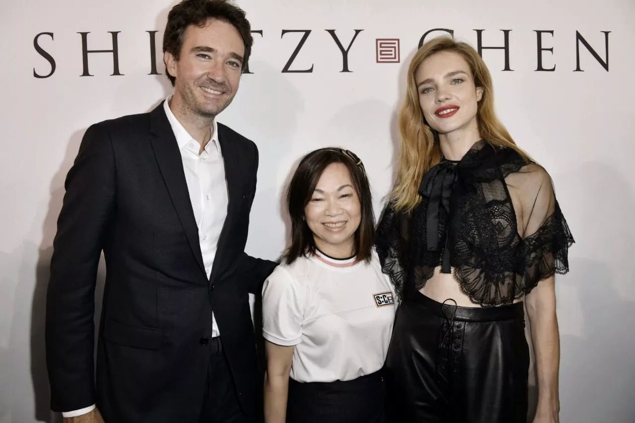 antoine arnault先生,國際超模natalia vodianova與創意總監王陳彩霞