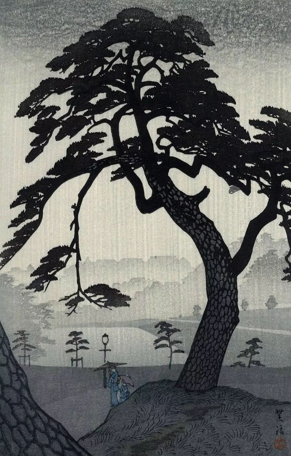 版画艺术家 shiro kasamatsu 史郎笠松