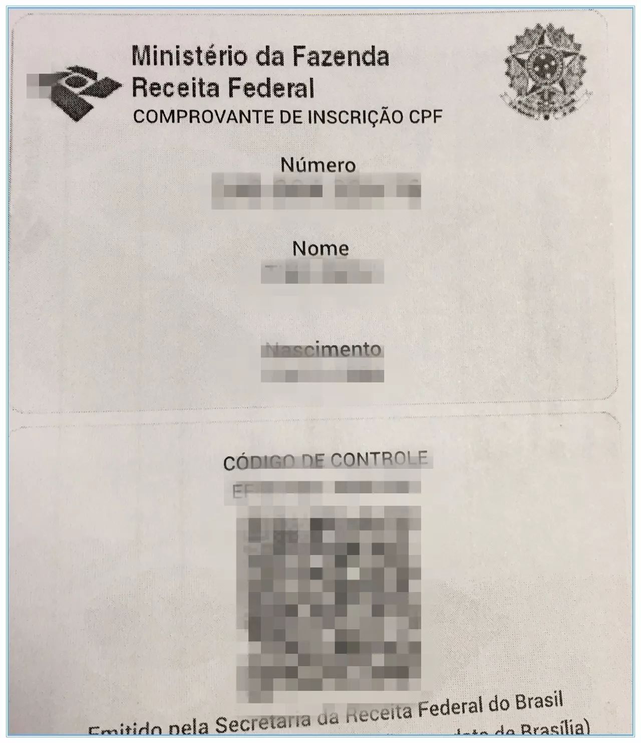 刚进入巴西的华人如果没有rne如何办理cpf税号和银行开户cpf历险记