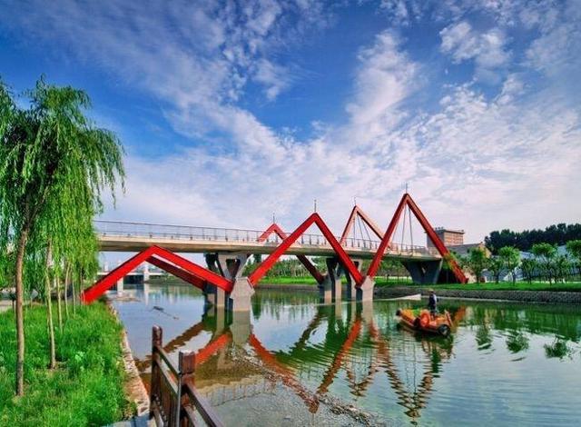许昌清潩河千亩游园图片