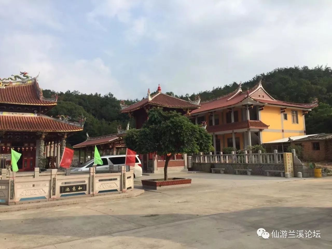 清水祖师圣地洪濑玉枕山南安清水岩景区