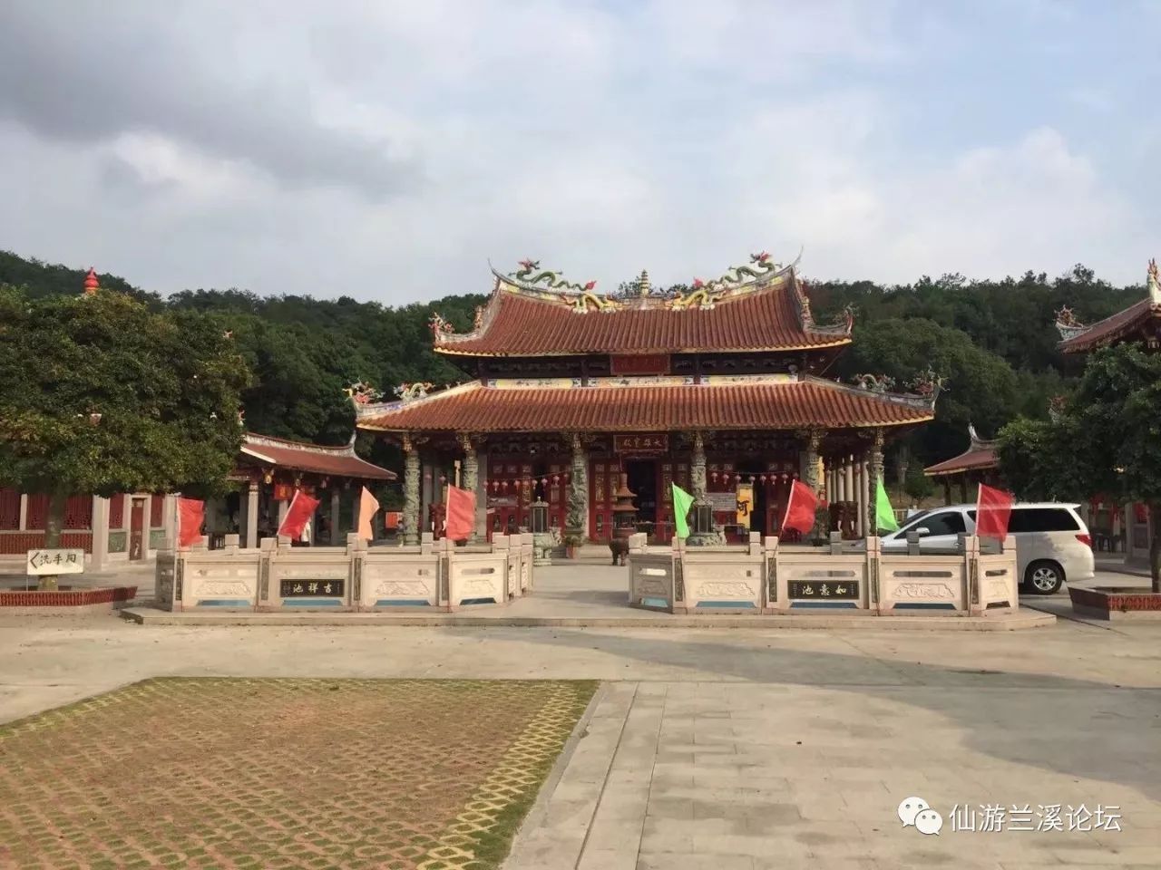 清水祖师圣地洪濑玉枕山南安清水岩景区