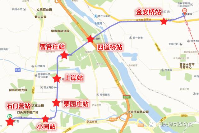 盘点石景山未来的地铁线路规划