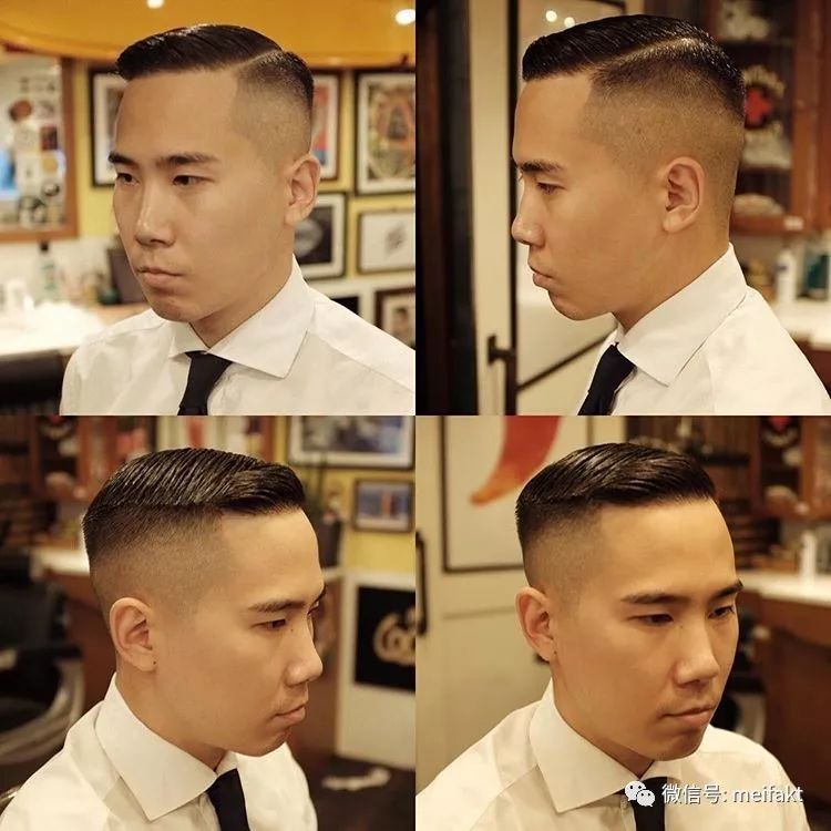 barber经典复古发型