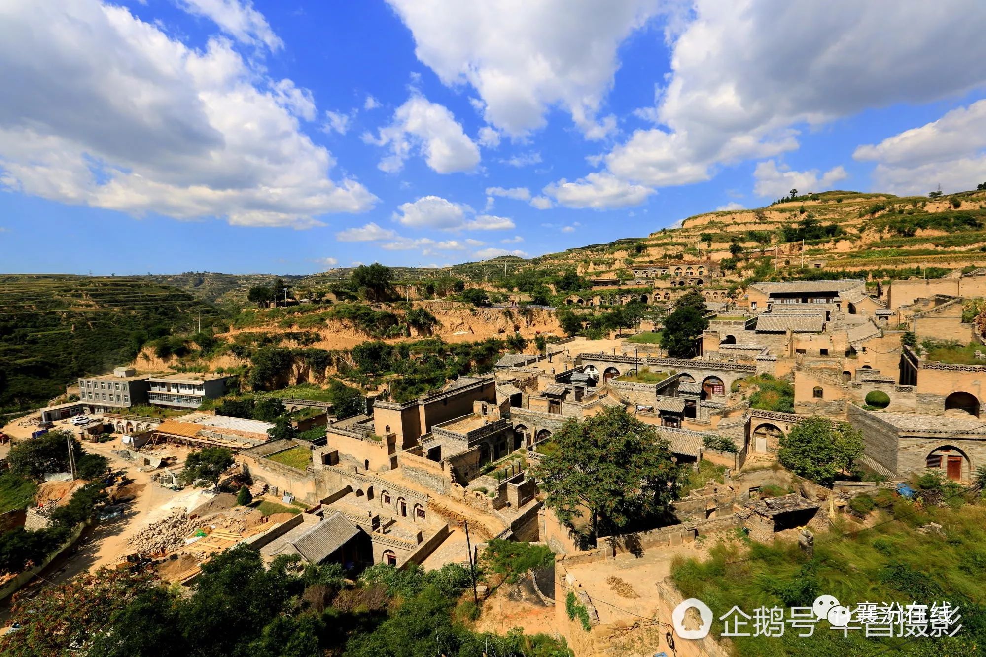 汾西县师家沟清代民居图片