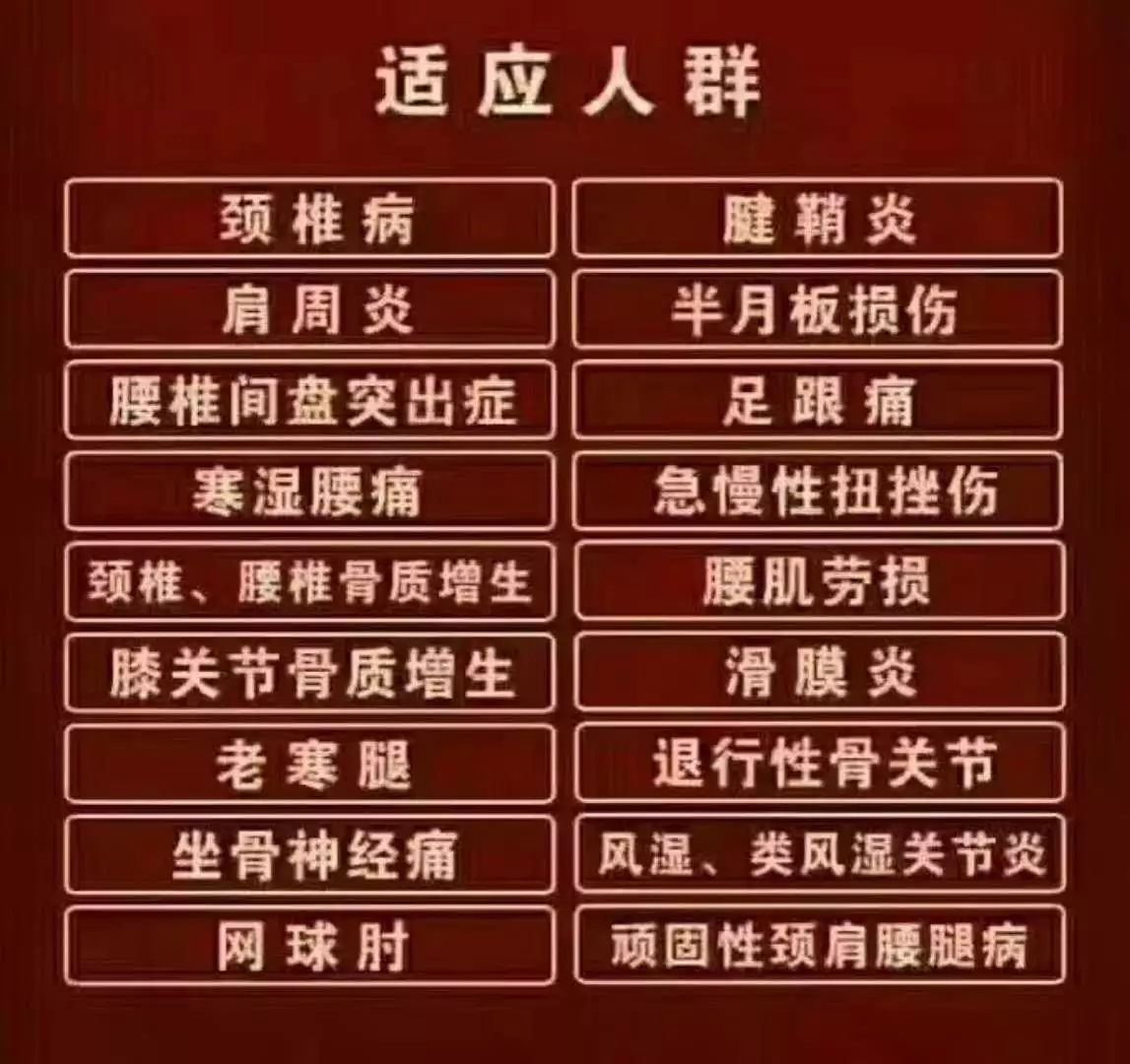 凡有颈肩腰腿痛的新老顾客购买均有大礼相送活动时间:10月12日