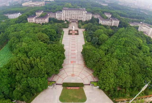 华中科技大学 鸟瞰图图片