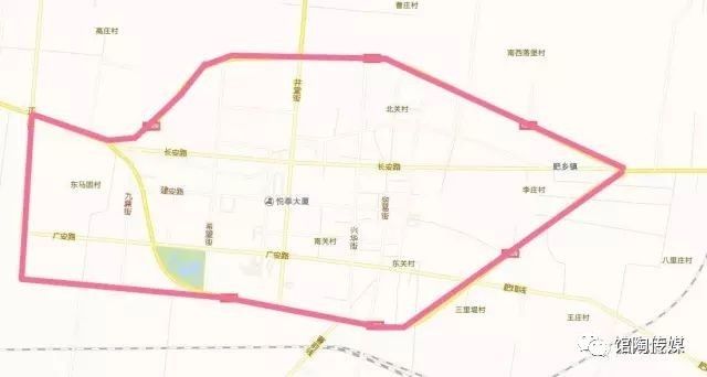 2021邯郸限行区域地图图片