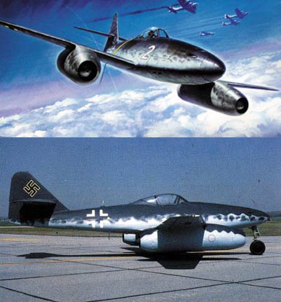 二战德国空军me262喷气式战机作战简史