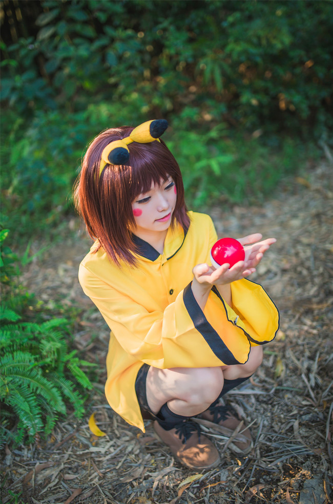 皮卡丘pokemongo宝可梦cosplay