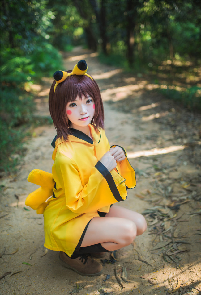 皮卡丘pokemongo宝可梦cosplay