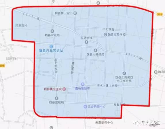 涉县限行路线图图片