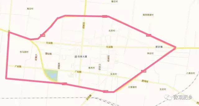 涉县限行路线图图片