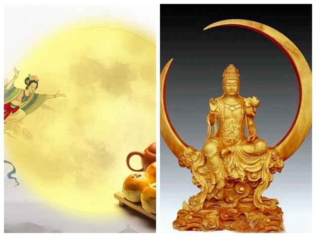 佛教月神并非我国民间传说的月神,中秋节又是月光菩萨圣诞纯属巧合