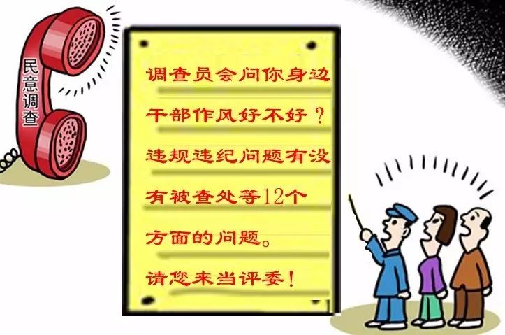 图片丨028-12340宣传漫画 民意调查问什么?