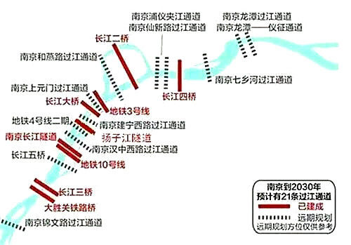 上元门过江隧道其中南京和燕路过江隧道计划于十月开工建设,宁淮铁路