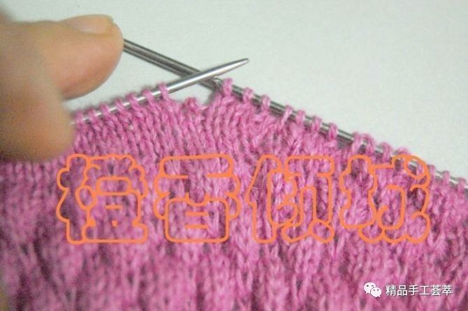 这个别错过,玉米花样的织法,织出来的毛衣美的!