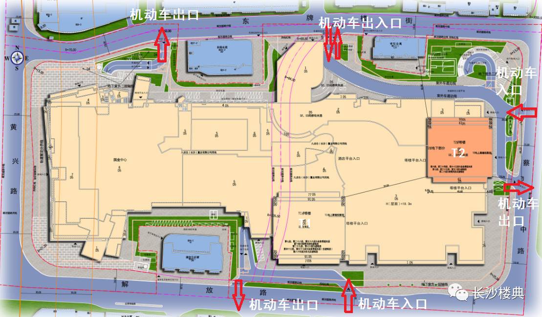 长沙九龙仓ifs快开业了,我们先来搞清楚她外围的交通动线