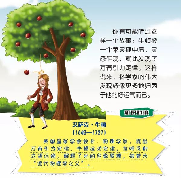 科学素养如果没有掉落的苹果还有没有牛顿力学定律