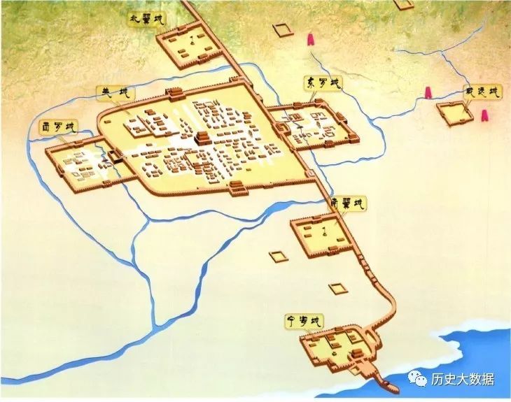 山海关古城地图全图图片