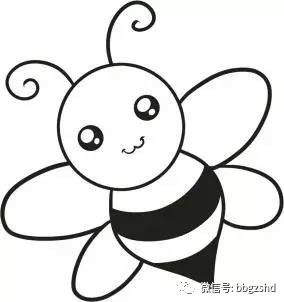 【简笔画教程】五步画出勤劳的小蜜蜂