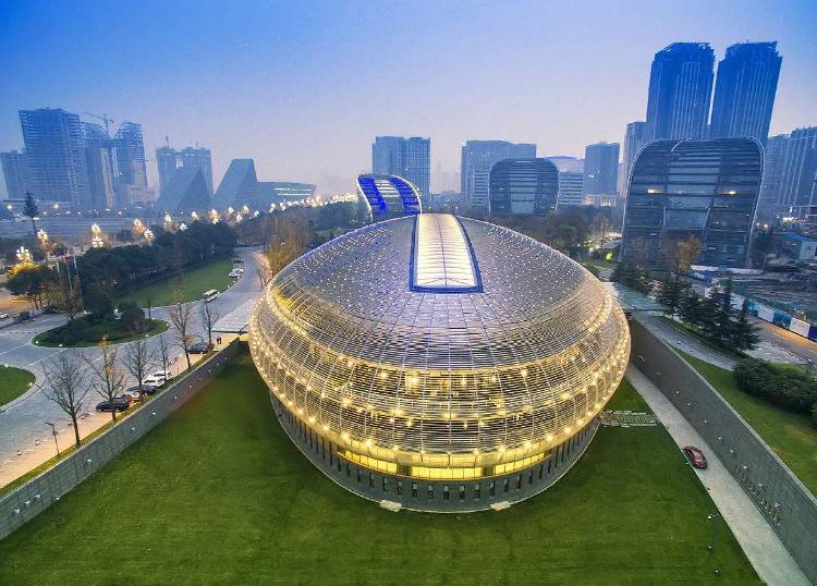 成都鸟巢建筑图片图片