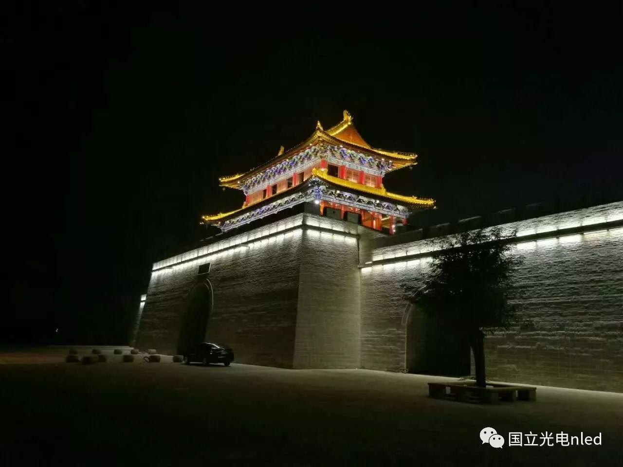 成為浚縣古城夜色中最靚麗的風景