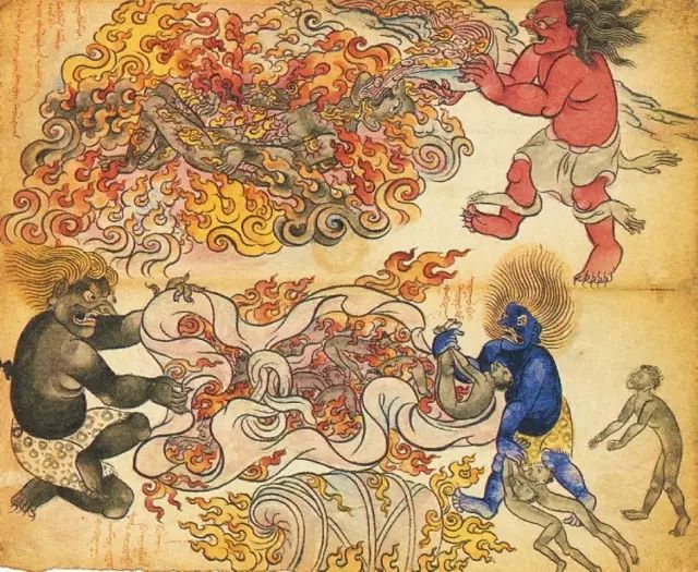 蒙古地狱画图片