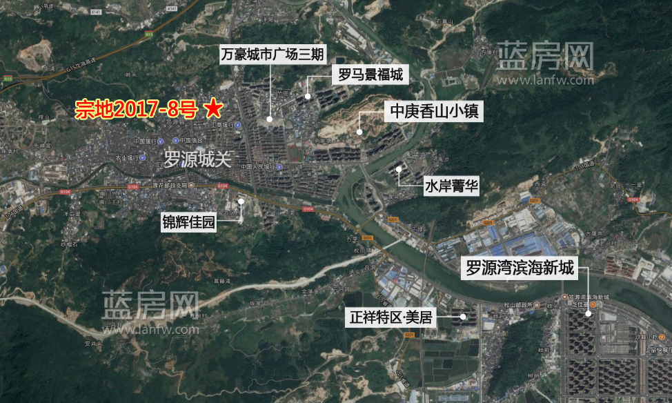 罗源县规划图图片