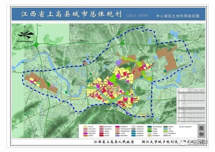 上高县锦阳新区规划图图片