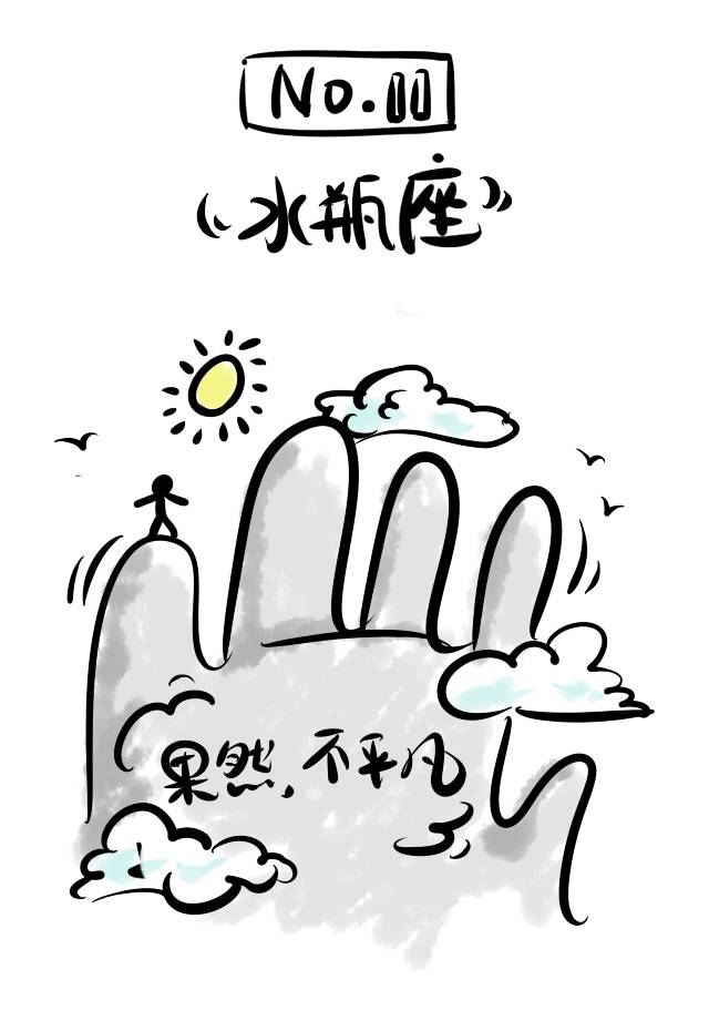 五指树简笔画图片