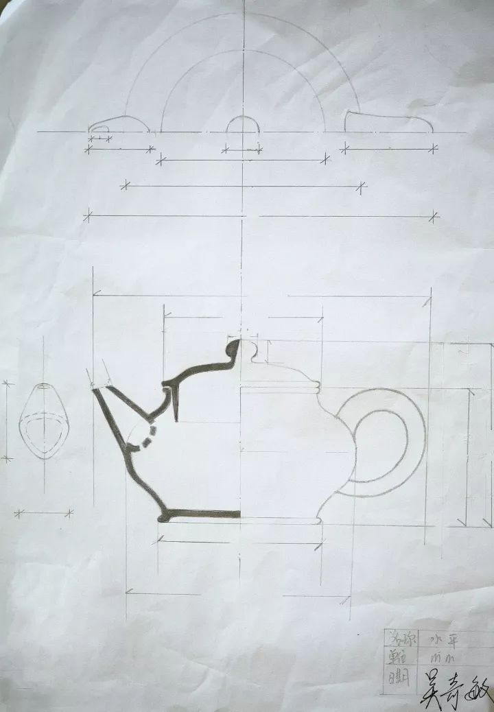 车工镂空四方体图纸图片