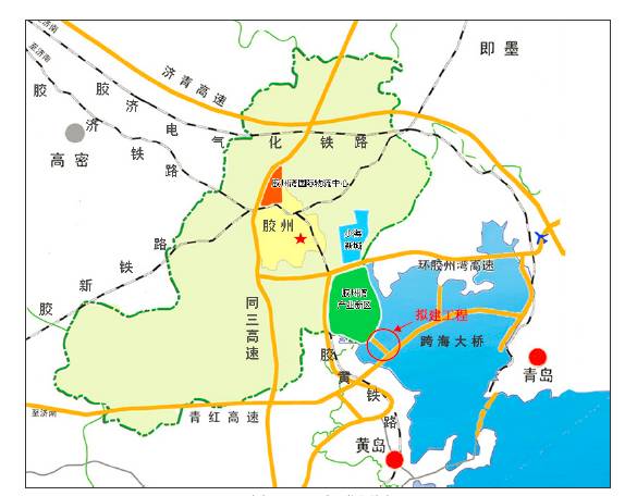 青島海灣大橋膠州連接線