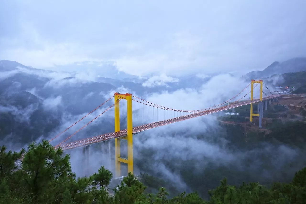 世界第一高桥普立大桥图片